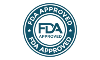 FDA registered facility icon showing compliance with manufacturing regulations